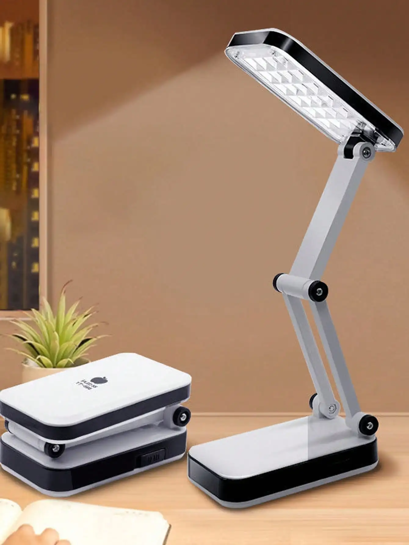 LED Foldable Desk Lamp: Lightweight Portable, Soft Eye-Friendly, Indoor/Outdoor Emergency Light