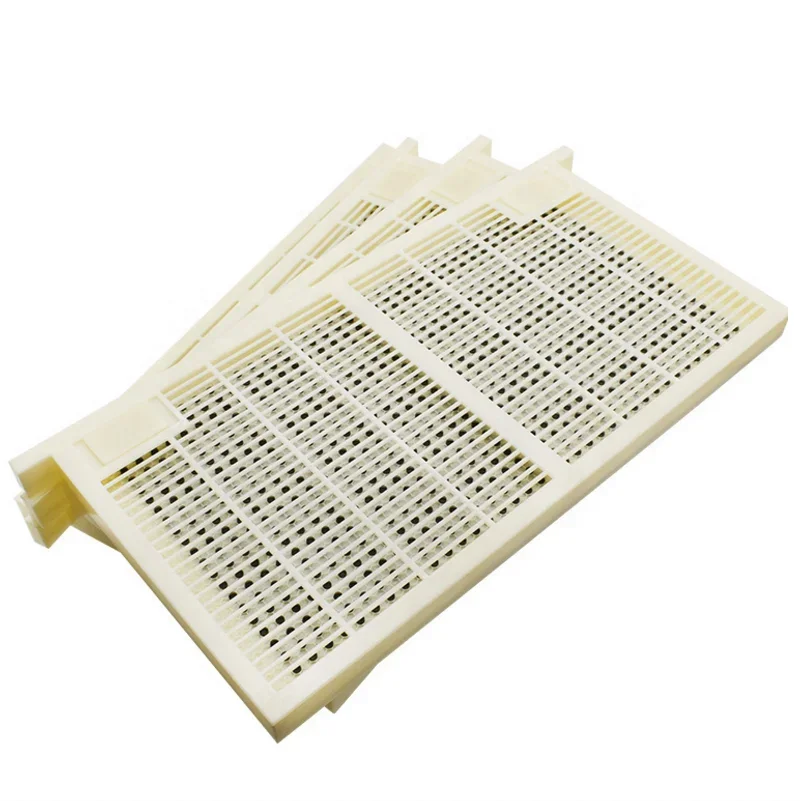 

3PCS- Take the Royal Jelly Frame Queen Bee Control Hood Bottom of Queen Rearing Platform Go Through
