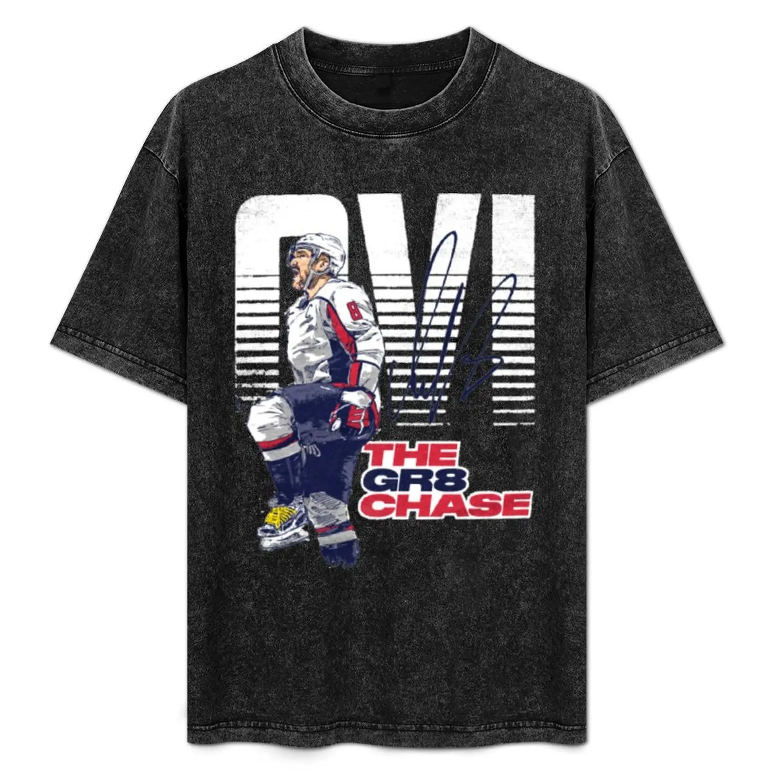 

Alex Ovechkin the Gr chase T-Shirt Plus Size Outdoor Casual Top