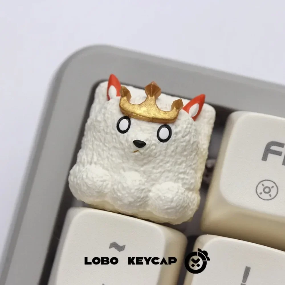 Palworld Keycap Custom Cute Keyboard Cap Original Cartoon Hand Grinding Individuality KeyCap for Mechanical Keyboard Accessories