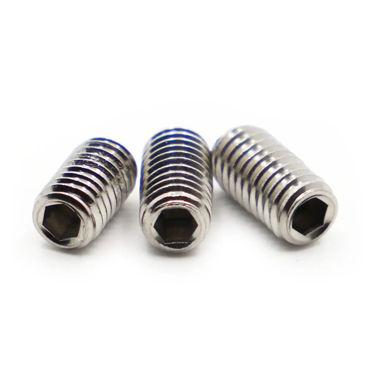 M1.6 M2 M2.5 M3 M4 M5 M6 M8 M10 M12 M16 304 Stainless Steel Allen Hex Hexagon Socket Cup Point Grub Set Screw Bolt DIN916