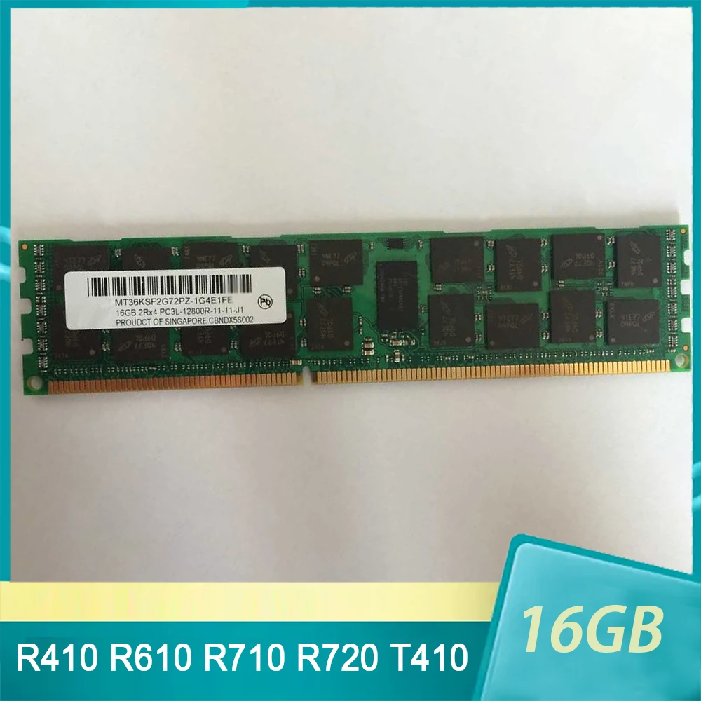 

R410 R610 R710 R720 T410 16GB DDR3L 1600 REG RAM Server Memory High Quality Fast Ship