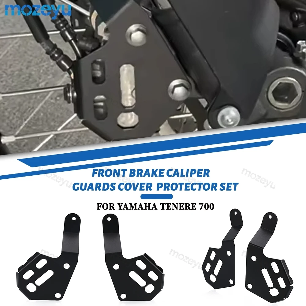 

New Front Caliper Guard For Yamaha Tenere700 Tenere 700 2027 2026-2019 Motorcycle Accessories Rear Caliper Guard Cover Protector