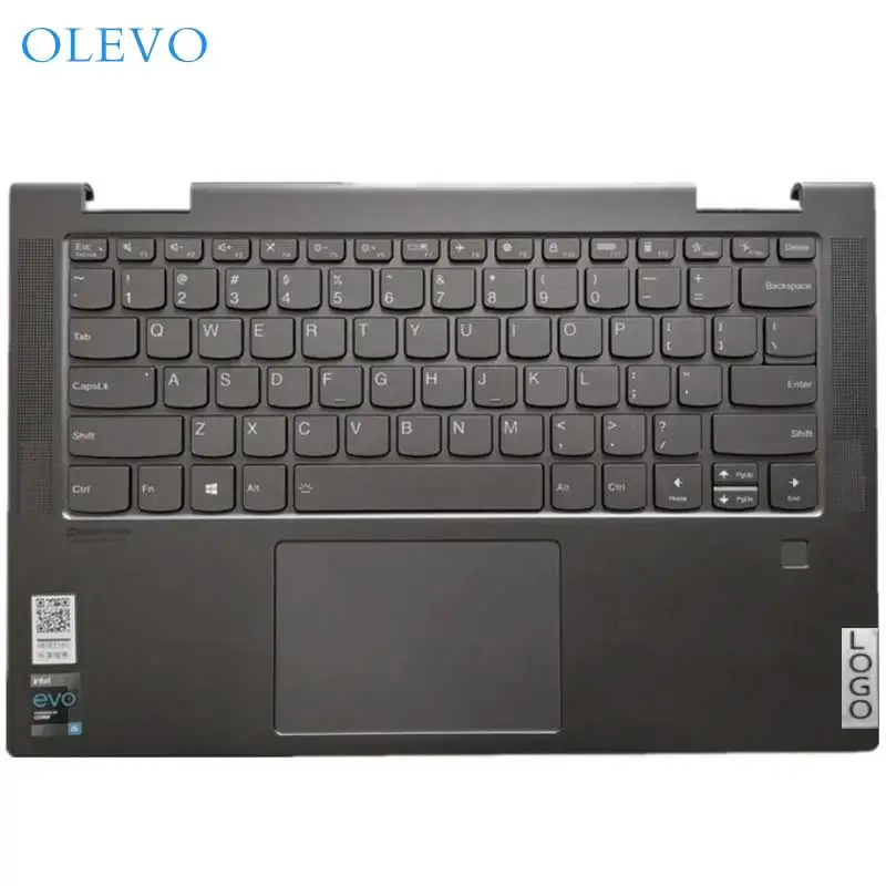 

New Original Laptop Palmrest For Yoga 14c ITL Yoga 7-14ITL5 Top Case Upper Cover With US Keyboard