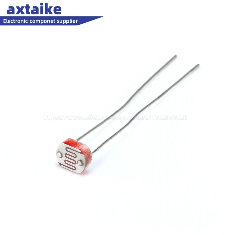 20PCS GL5506 GL5516 GL5528 GL5537 GL5539 GL5549 5mm Photoresistor or light-dependent resistor LDR light detection switch sensor