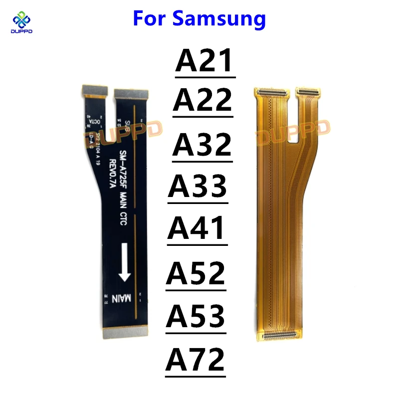 Main Motherboard Flex Cable For Samsung A32 A325  A52 A525 A22 A72 A21 A33 A53 5G Mainboard Flex Replacement parts