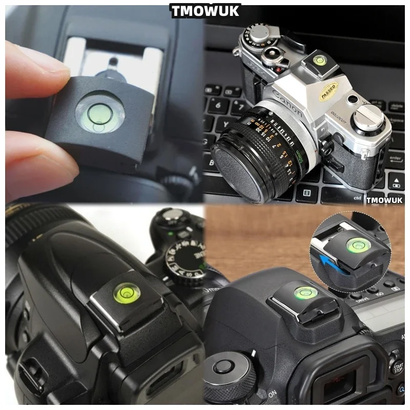 For Panasonic FZ300 FX50 GX80 G91 G110 GH2 TS101 G6 LX100III Hot Shoe Cover Cap DSLR Camera Flash Hot Shoe Bubble Spirit Level A
