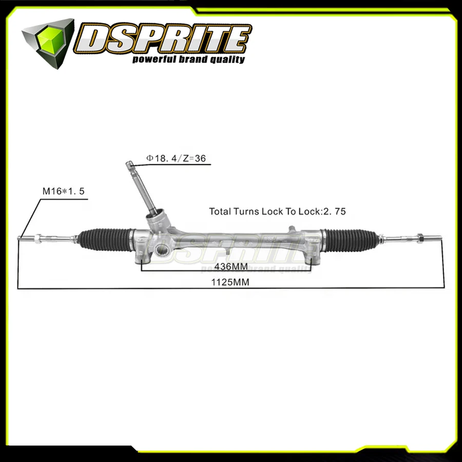 LHD  45510-F4050 45510-F4060 45510-F4010 45510F4050 45510F4010 NEW Power Steering Gear Rack for Toyota IZOA MAXA10 2019-2022