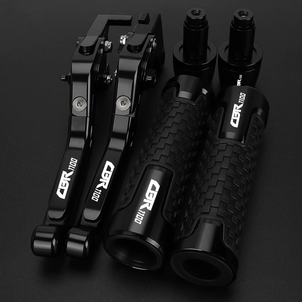 

CBR1100 XXV XXW Motorcycle Adjustable Brake Clutch Levers Handlebar Grips For HONDA CBR 1100 XXV XXW CBR1100XXV 1996-2003 2004