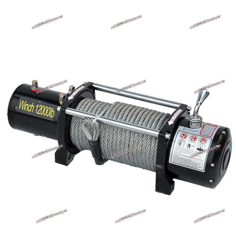 

12V Vehicle Off-road Vehicle Trailer Self-rescue Car Winch 24V Winch Fast Vehicle Small Crane