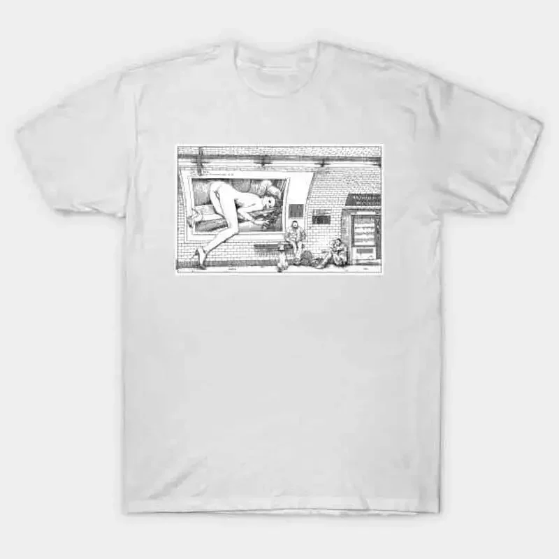 asc 524 L'e rotisme des tubes Meanwhile in the metro station T Shirt S 5X