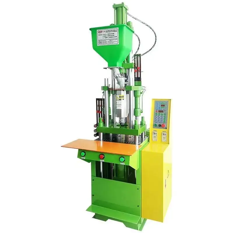 TZ-200ST Small New Vertical USB Phone Charging Cable Injection Molding Machine Plastic Bottle Injection Molding Machine