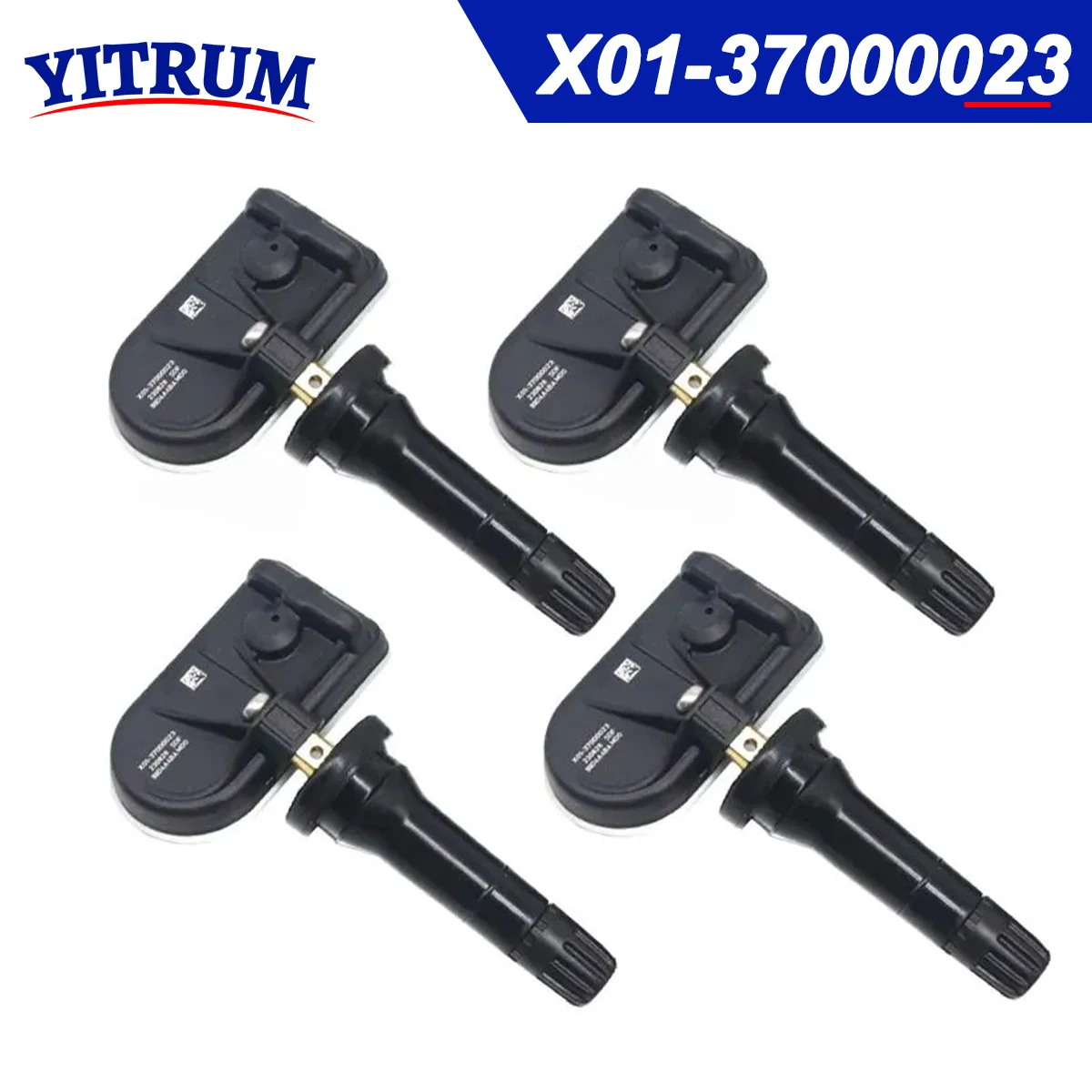 

4PCS TPMS X01-37000023 For Leading Ideal L6 L7 L8 L9 2023 2024 ONE 2021 2022 Tire Pressure Sensor X0137000023 433MHz