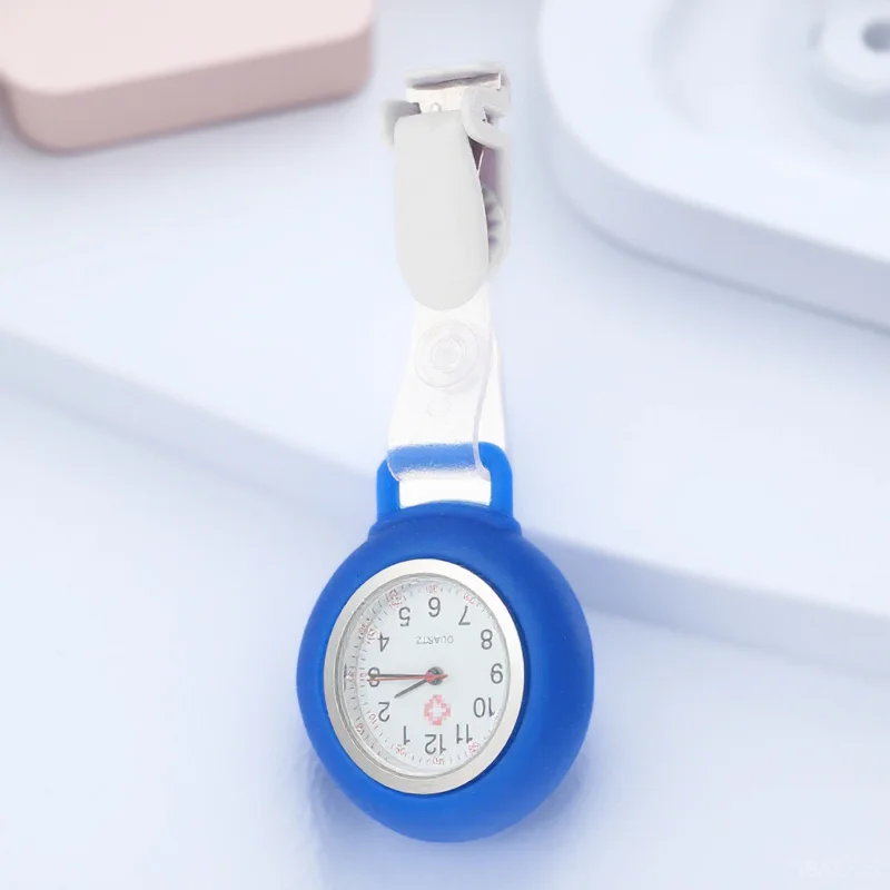 

Professional Nurse Watch Clip Simple Elegant Design Easy to Carry Portable Pocket Watch for Hospital Staff Nurse