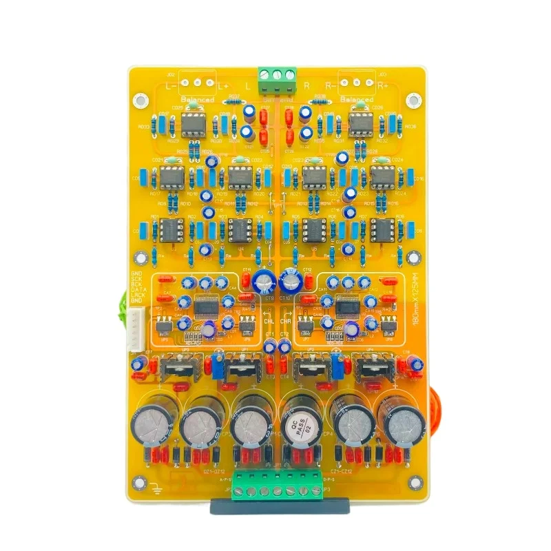 

Dual PCM1794A decoding board IIS input I2S decoding balanced single ended output