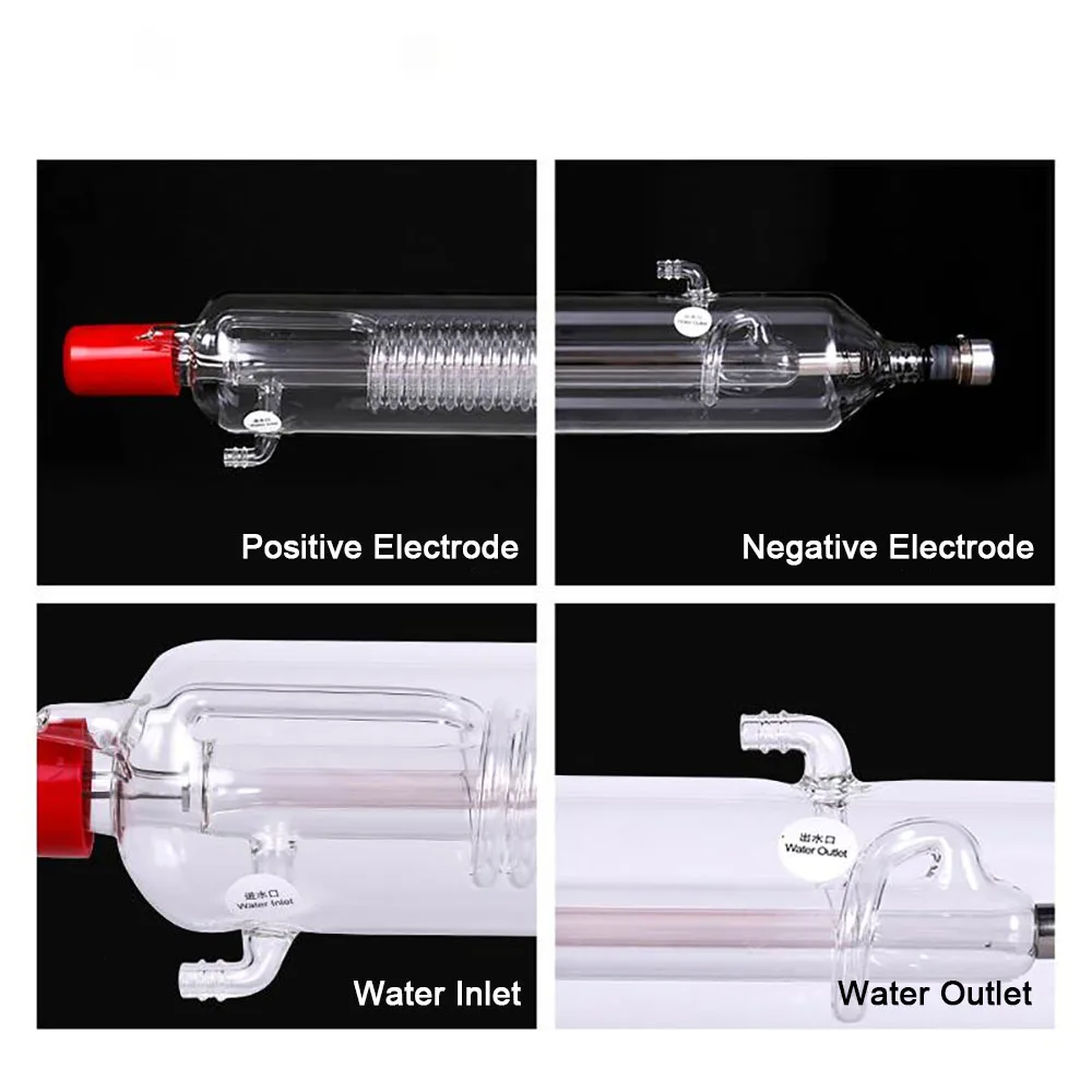 

Reci Co2 Laser Tube 75W 90W 100W 130W 150W Glass Laser Lamp for CO2 Laser Engraving Cutting Machine