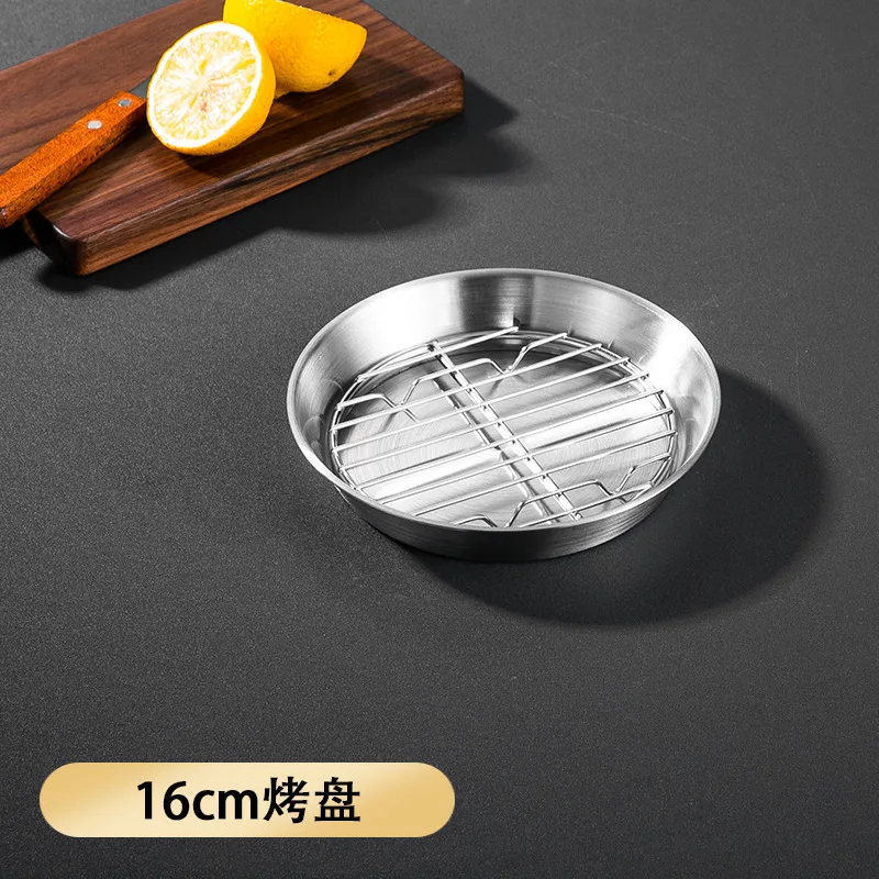 304 Baking Tray with Removable Cooling Rack Set Stainless Steel Baking Pan Sheet Non Toxic Used for Oven BBQ Tray Dishwasher