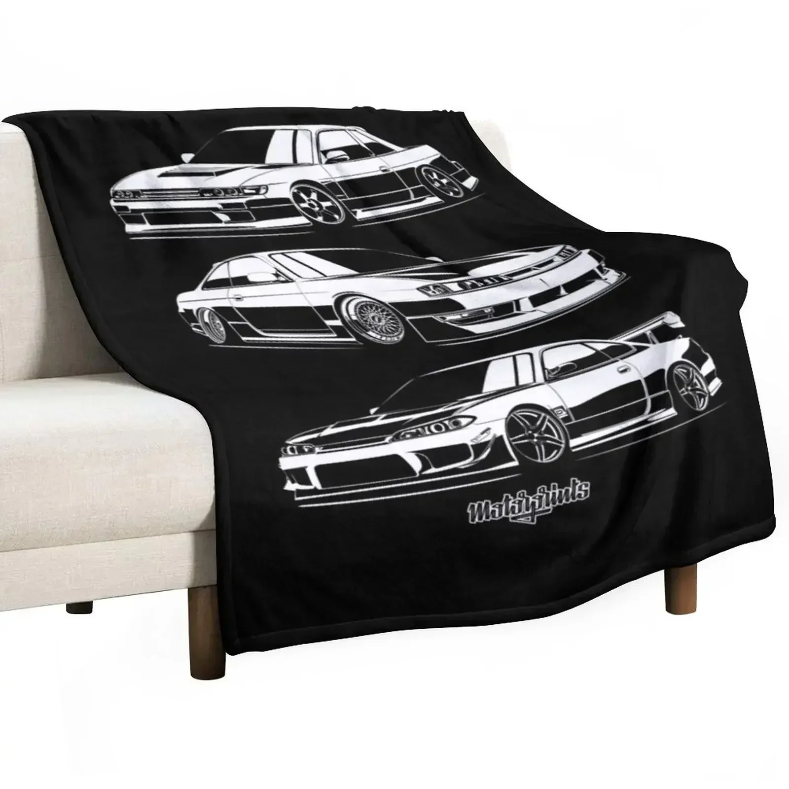 

Silvia S13/S14/S15 Throw Blanket Flannels Hairys Decorative Sofa Blankets