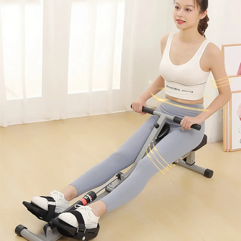 Rowing Machine Household Mute Hydraulic Fluid Wind Resistance Water Resistance Magnetic Control Oar Fitness Sports Equipment