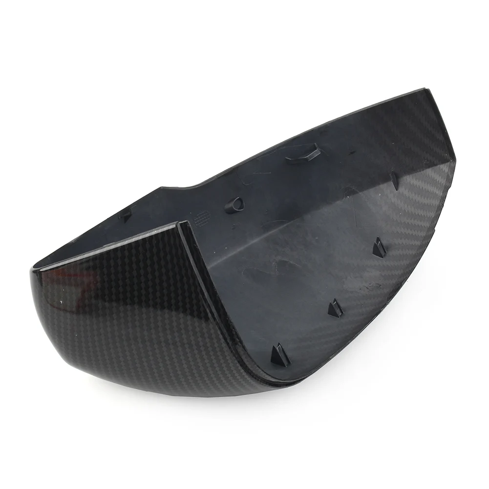 Car Door Side Rear View Mirror Cover Cap Replacement For Land Rover LR4 LR5 Range Rover L405 Sport Vogue Carbon Fiber Color