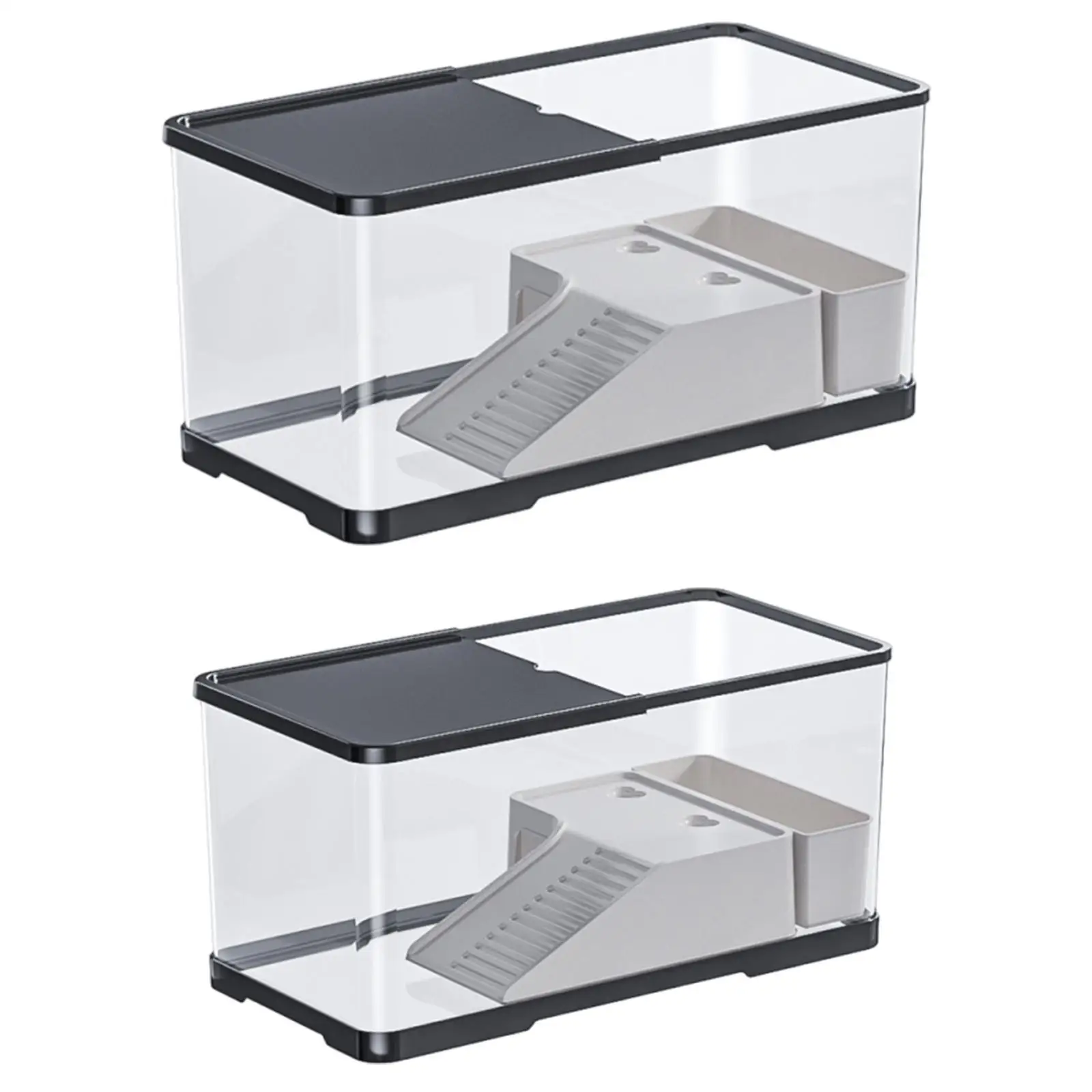 Turtle Tank Sturdy Multifunction with for Frog Small Reptile Snake