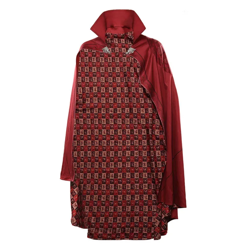 

COSda@Movie Doctor Cosplay Strange Red Velvet Cloak Doctor Superhero Robe Costume Disguise Adult Men Fantasy Cape Disguise Outfi