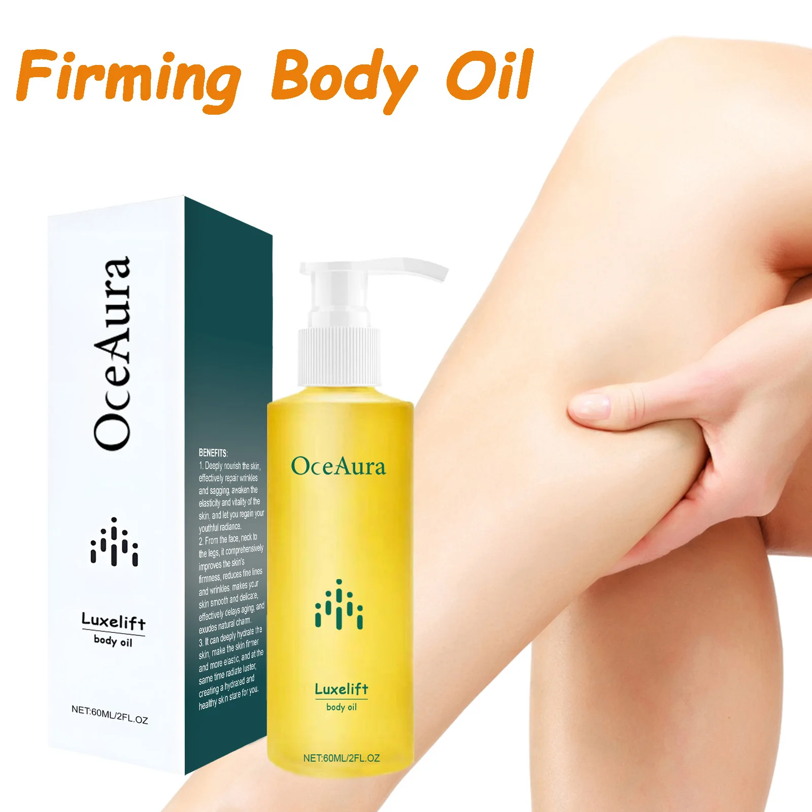 Body Firming Oil Moisturizing Lifting Improve Dry Rough Dullness Smooth Nourishing Brightening Tightening Massage Body Care Oil