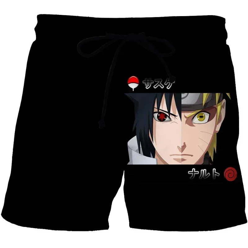 Naruto Anime Gym Shorts Men Women Cosplay Quick Dry Sports Shorts Summer Cartoon Fitness Running Workout Mesh Performance Shorts