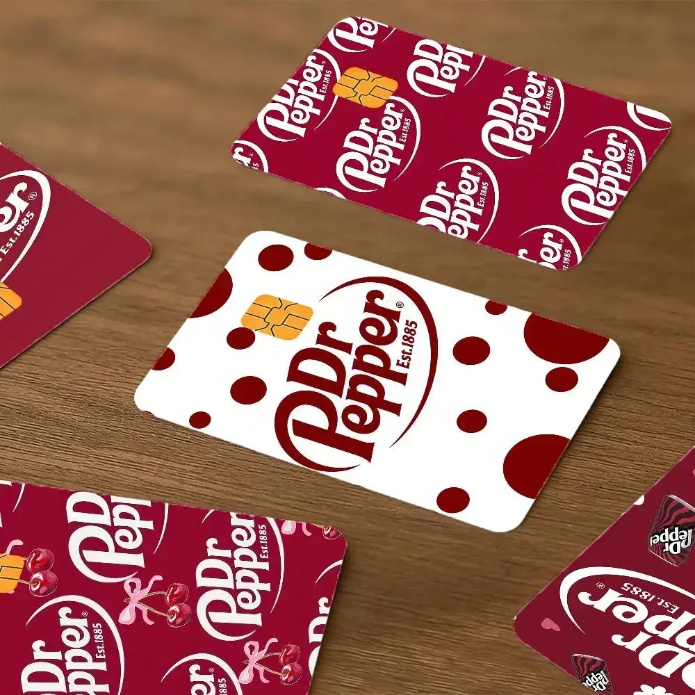 D-Dr Brand P-Pepper-S Credit Card Stickers Bank Cards Public Transport Cards Waterproof And Scratch-Resistant Protective Film