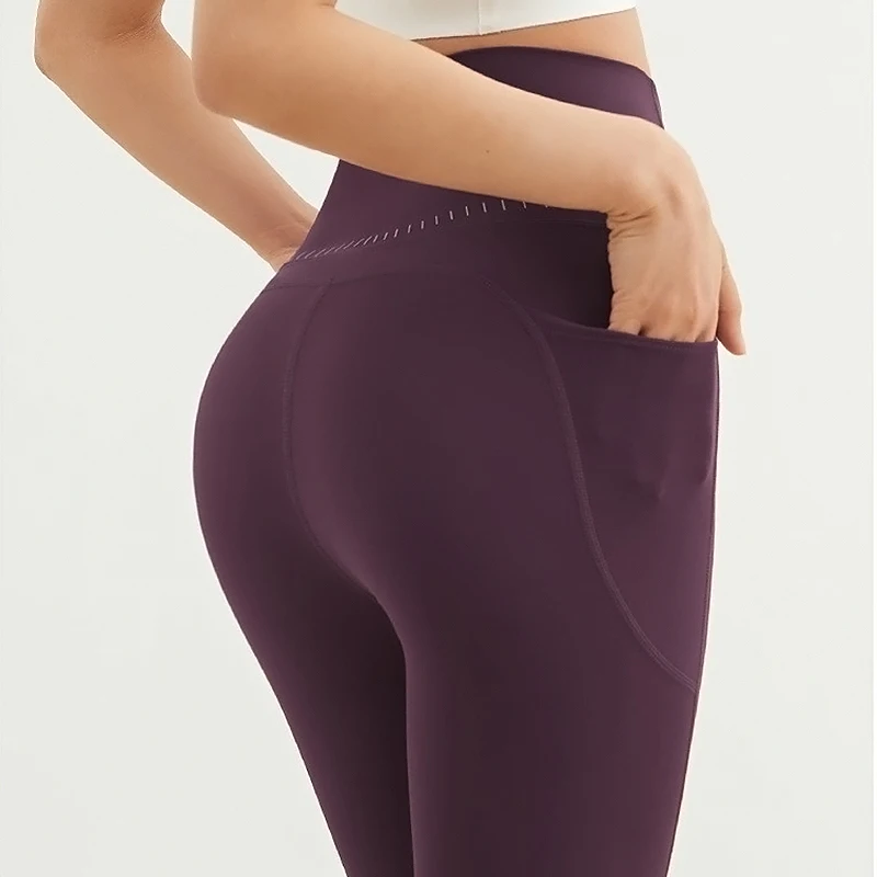 High Waist Push-Up Fitness Leggings for Women Yoga Pants Naked Feel Running Sport Hot Sale Comfortable Female Workout Clothing image 5