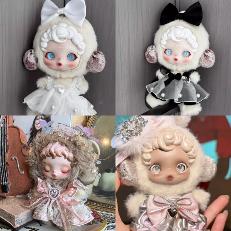 

For Skullpanda Clothes Set Cute Cartoon Handmade Diy Replacement Costumes With Dolls Accessories Gift For Doll Enthusiasts