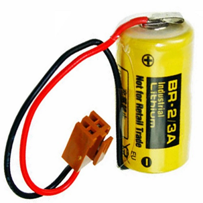 

3pcs/lot BR-2/3A 3V BR17335 1200mah Non-rechargeable PLC Industrial Control Battery