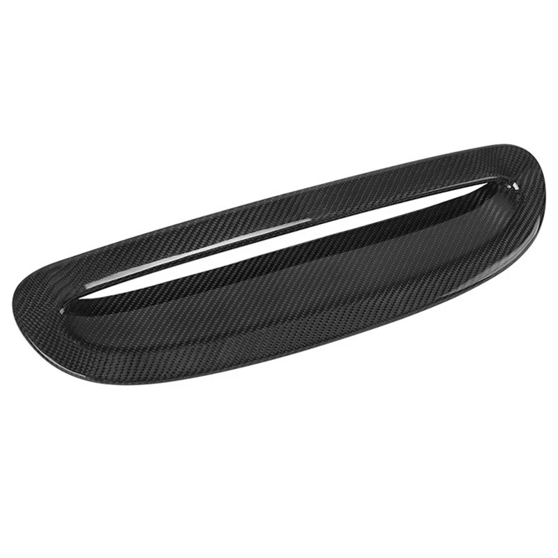 Car Hood Engine Cover Air Inlet Grille Cover Frame Sticker Carbon Fiber For Mini Cooper F54 F55 F56 F57 Accessories