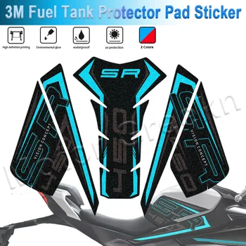 CFMOTO 450SR cfmoto 450sr 2022 3 メートルオートバイ燃料タンクパッドステッカーつや消しガスキャッププロテクターデカールアクセサリー防水