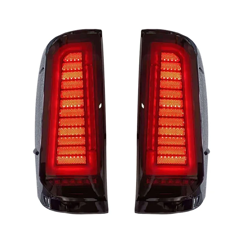 Smoked Black Taillight Assembly Modified Taillamp LED Rear light For Toyota Hilux Vigo 2004-2014 Pickup Off-road 4x4 Accessories