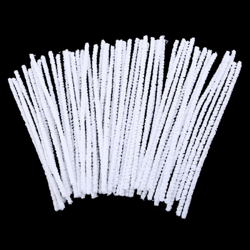 50pcs pack pratique Pipe Cleaner bâtonnet Tiges outil nettoyage Rod