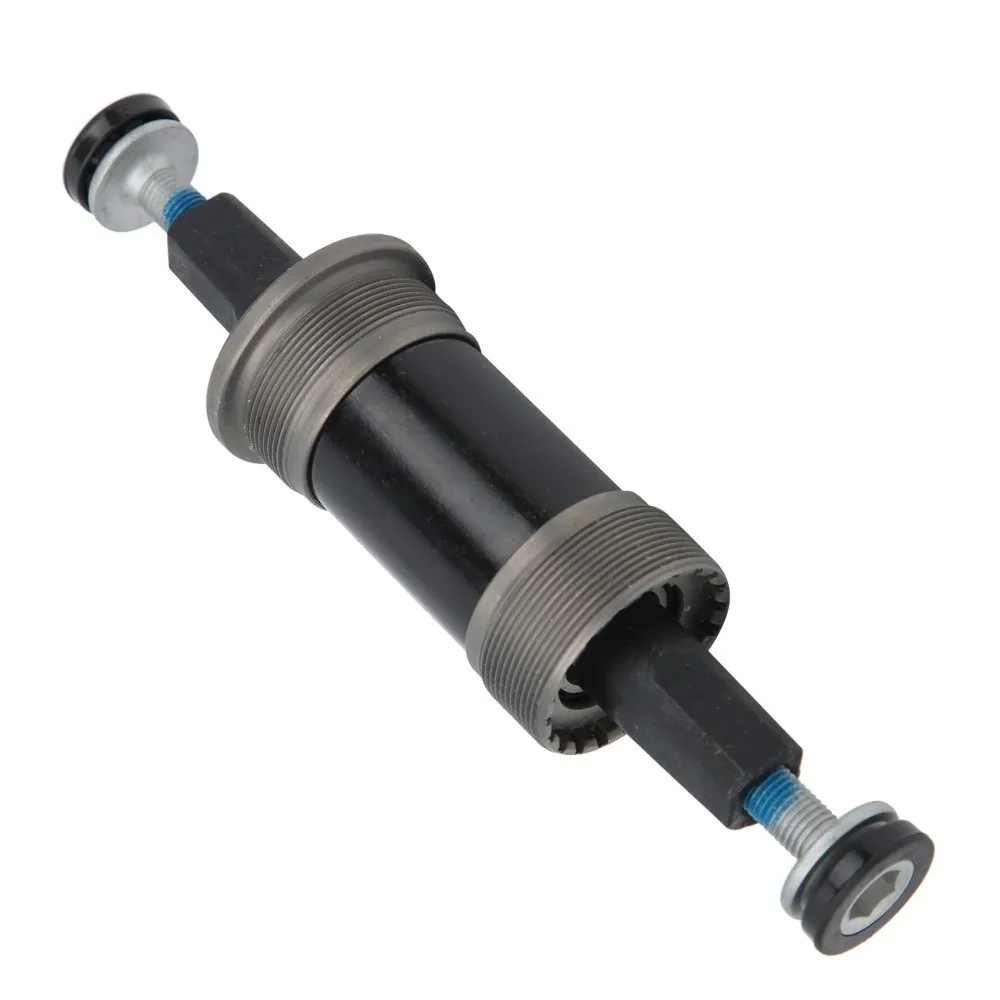 1 Set 68mm Sealed Bottom Bracket Carbon Steel Square Taper Bike Bottom Bracket 113/120/126mm Lengths with Screws view 3