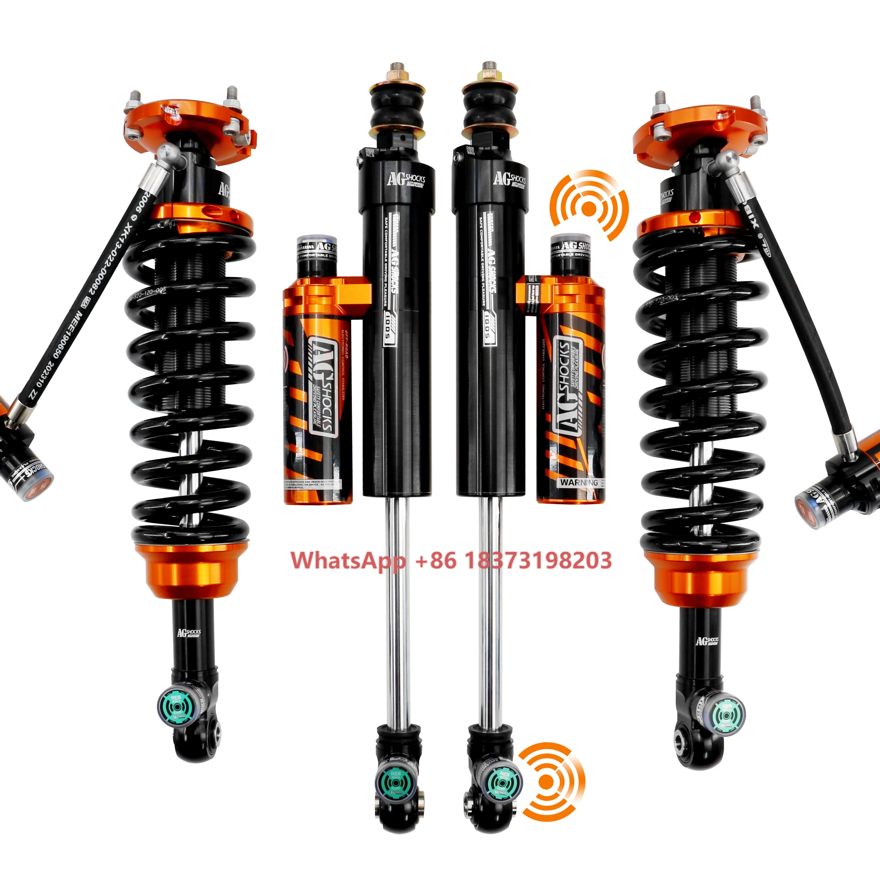 fj lc120 lc150 fortuner Wireless Compression and Rebound Adjustable Suspension coilover Shock Absorber