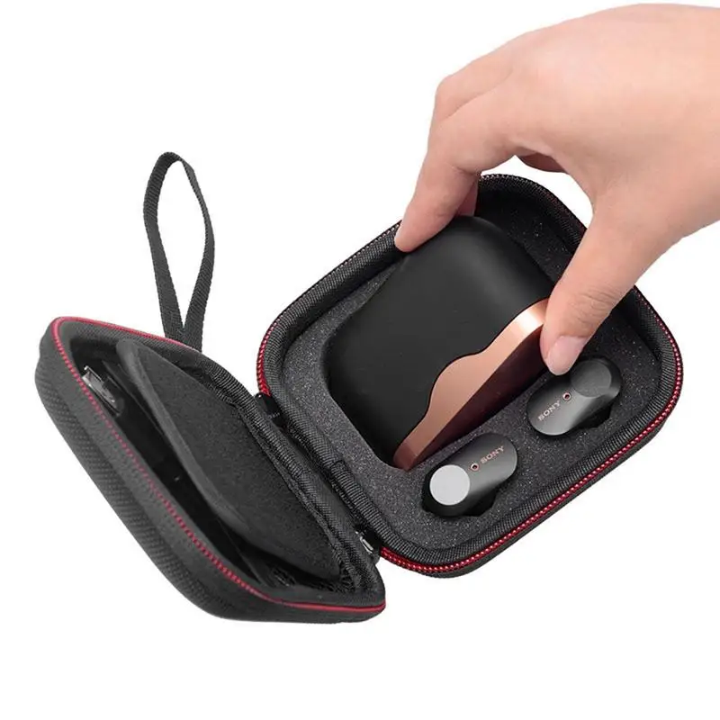 Travel Hard Case for Sony WF-1000XM3 Wireless Earbuds Protective Cover Earphone Case Portable Carrying Box for WF-1000XM3