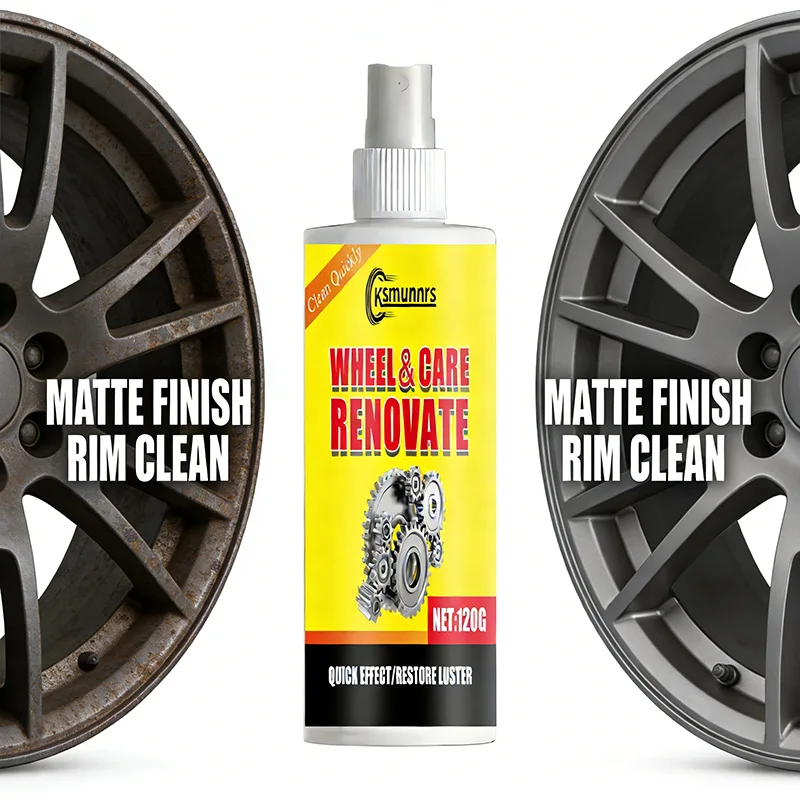 High-Efficiency Gentle Anti-Rust Formula for Stainless Steel Car Tools Restoration Cleaner