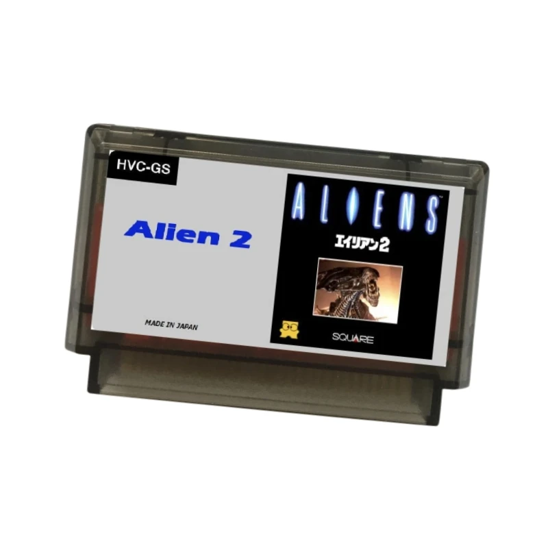 Alien 2 ( FDS Emulated ) Game Cartridge for FC Console 60Pins Video Game Card