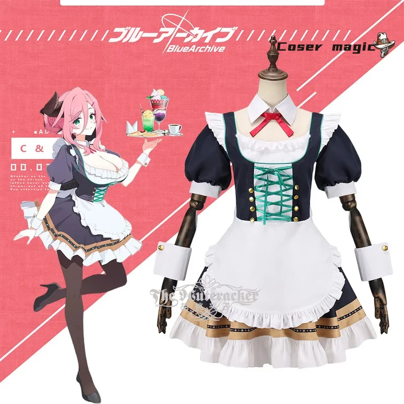 

Game Blue Archive Juri Ushimaki Cosplay Costume For Halloween Christmas Festival Party Daily Fashionable role-playing costumes