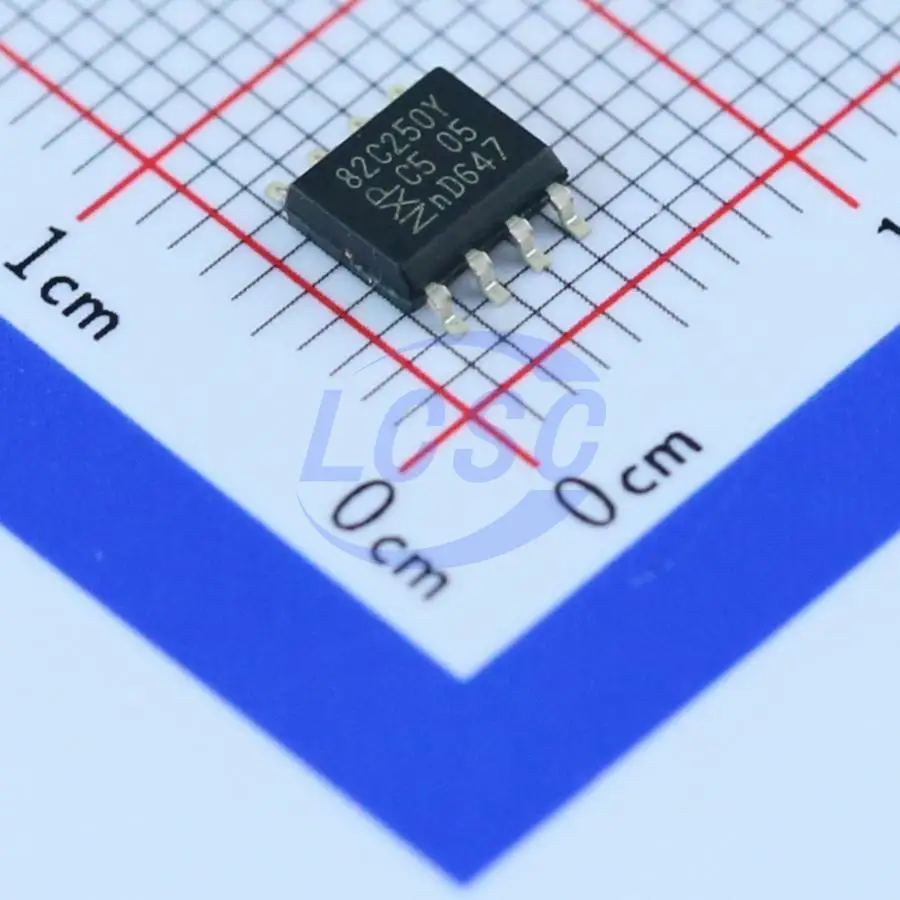 10 Pieces/Lot 82C250Y Chip 1/1 Transceiver Half CANbus 8-SO Original Integrated Circuit PCA82C250T/YM,118