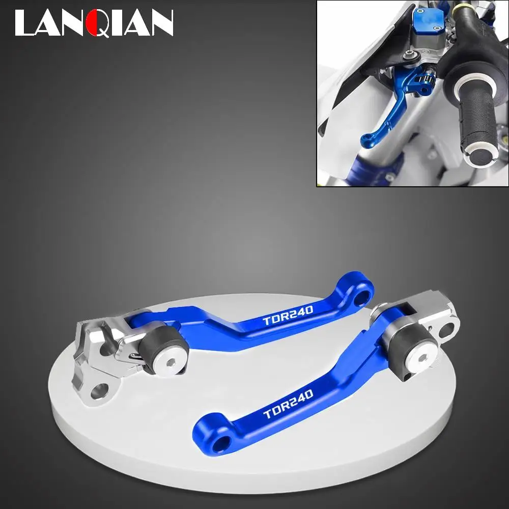 

Motorcycle Dirt Bike handbrake Part Motocross Pivot Handlebar Brake Lever Clutch Levers FOR YAMAHA TDR240 TDR 240 1988 1989 1990