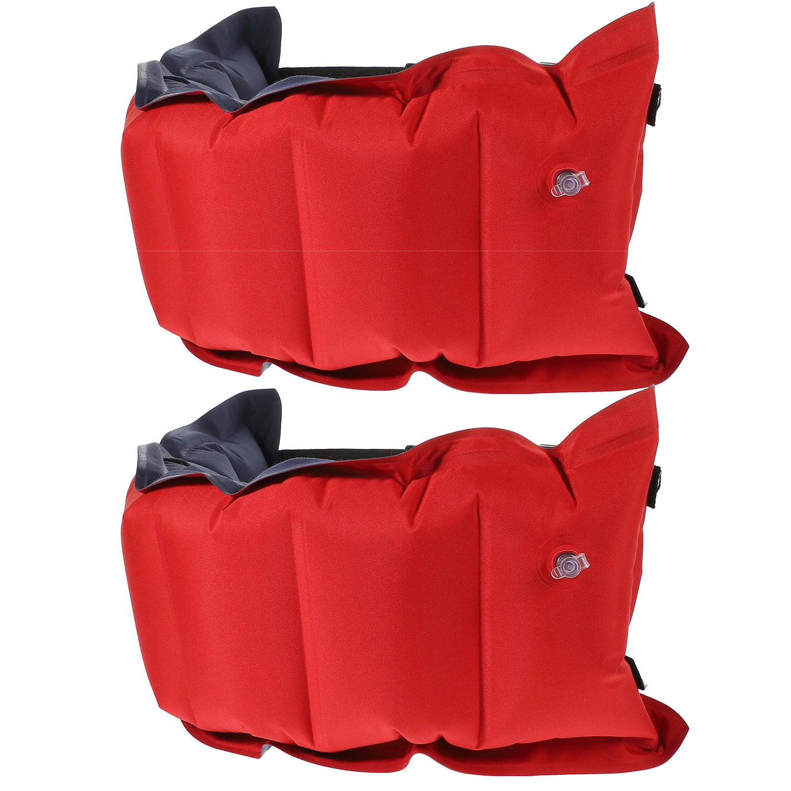 

2pcs Inflatable Float Buckle Belt for Swimming Waist Training Aid Lightweight Pool Canvas Nylon Beginner Friendly