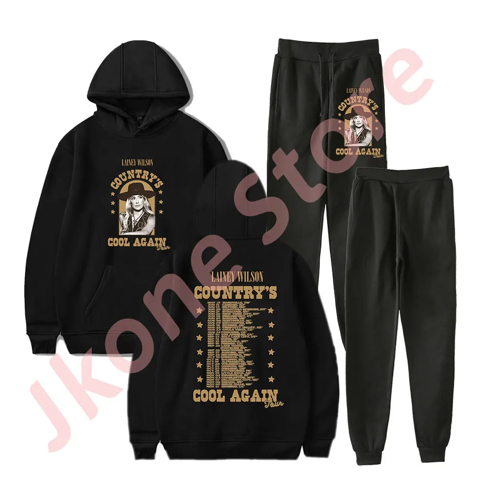 Lainey Wilson Country's Cool Again Tour Merch Hoodies Jogger Pants Cosplay Women Men Fashion Casual Streetwear