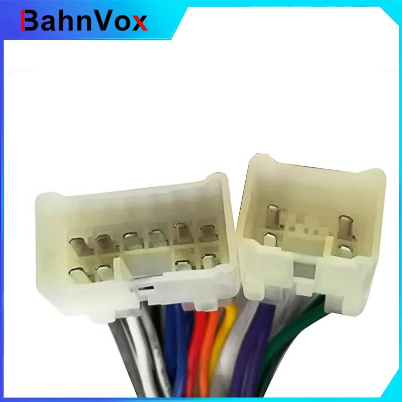 ISO Car Stereo Radio Harness Adapter Wiring Connector for Toyota Camry Corolla Aurion Avalon Hilux Kluger Landcruiser RAV4 Yaris