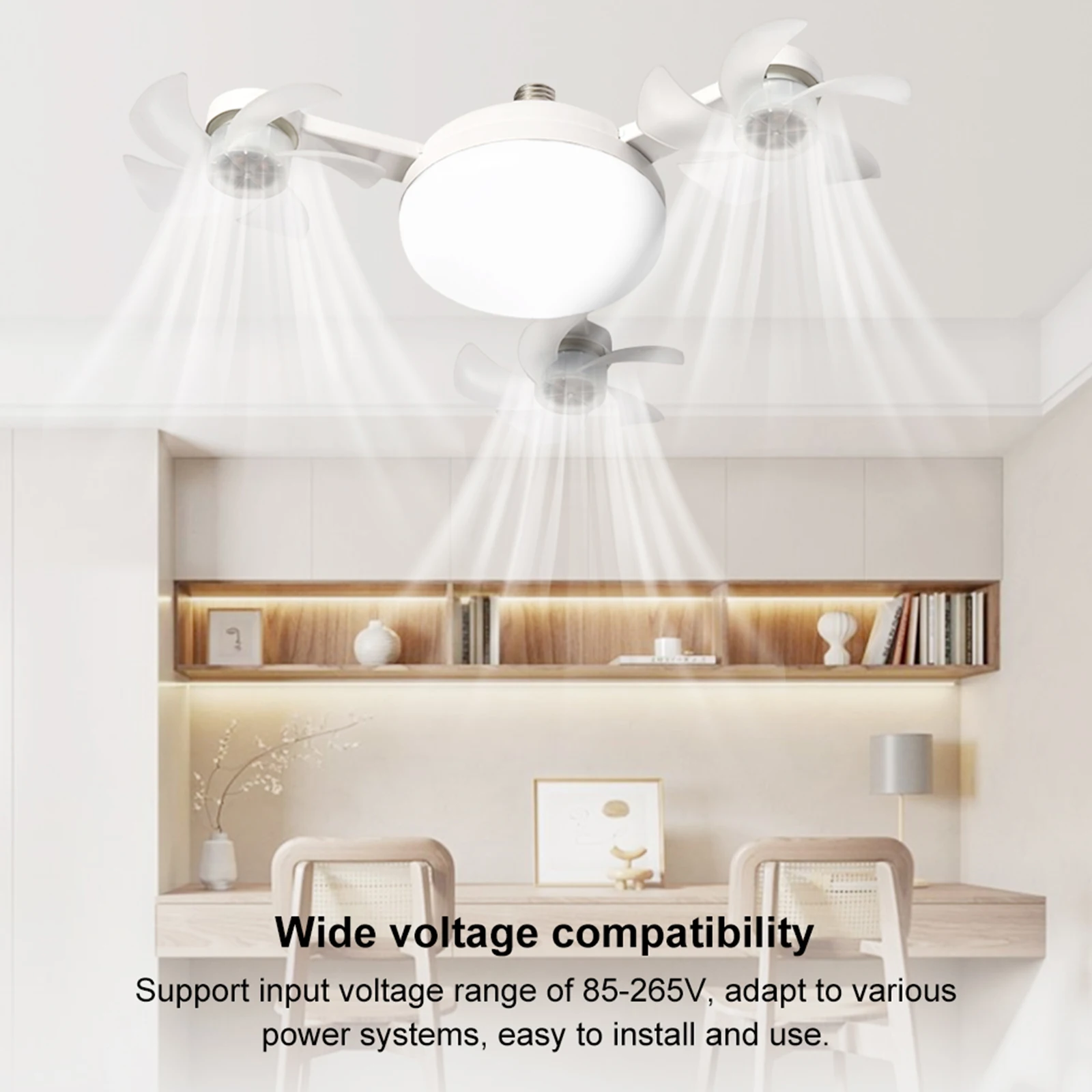 Drone Led Light - 2in1 E26/E27 나사식 천장 선풍기 조명