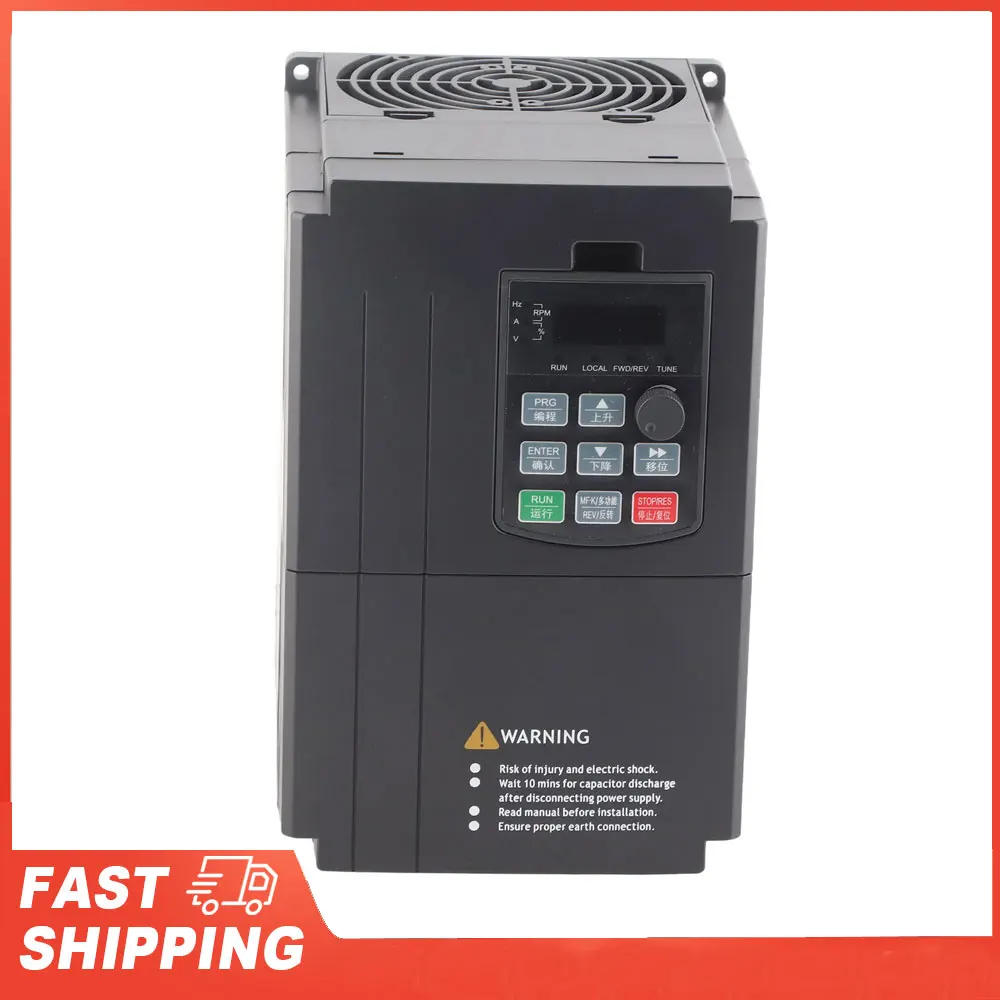 

3-фазный преобразователь частоты VFD, 3-фазный преобразователь частоты 15 кВт, VFD-контроллер для водяного насоса, 380 В, VFD-контроллер