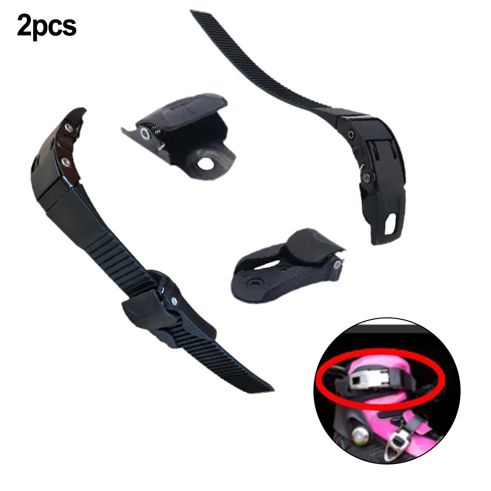 Roller Skates Strap Fastening Straps Part Plastic Safe Shoe 210*22*5mm 30g Accessories Black Easy To Use Shoes Strap